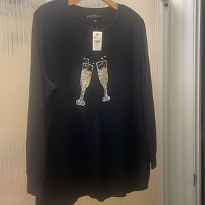 NWT Lane Bryant sweater 18 (notice flaw)